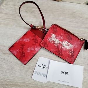Coach Wallet & Lanyard Set NWT and never used